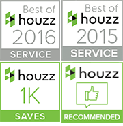 houzz Best of 2015+2016, 1K Saves, Recommended